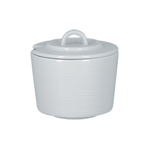 SUGAR BOWL & LID, 3.3"D, 2.45"H, 7.8 OZ, POLARIS