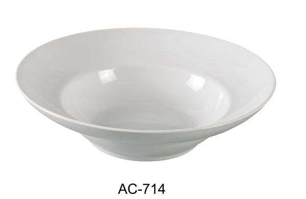 Yanco Abco Chinaware 14 1/2" X 4 1/2" DEEP MEDITERRANEAN BOWL 96 OZ