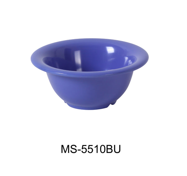 Yanco Milestone Melamine 5 3/8" X 2 1/4"H SOUP BOWL - 10 OZ BLUE