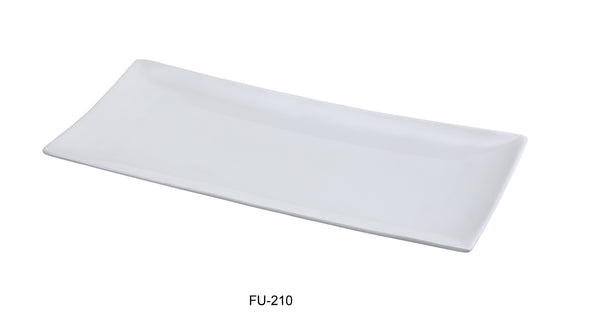 Yanco Fuji Chinaware 10" X 4 1/2" RECTANGULAR SUSHI PLATE