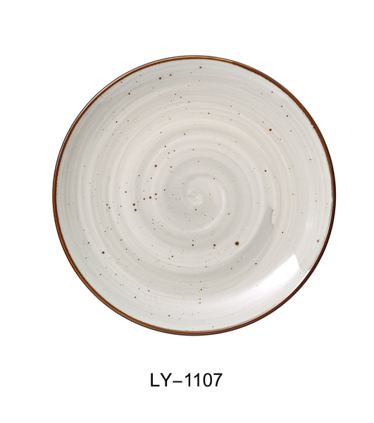 Yanco Lyon Chinaware 7 1/4" X 3/4" COUPE PLATE