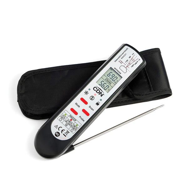 Infrared/Thermocouple Probe Thermometer