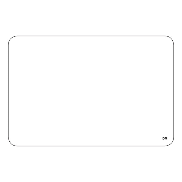 2x3 DM 250 White Blank with ID