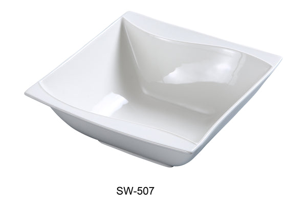 Yanco Sea Wave Chinaware 6 3/4" SALAD BOWL 24 OZ