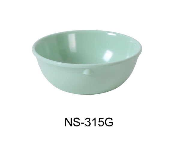 Yanco Nessico Melamine 5 1/4" NAPPIE 15 OZ GREEN