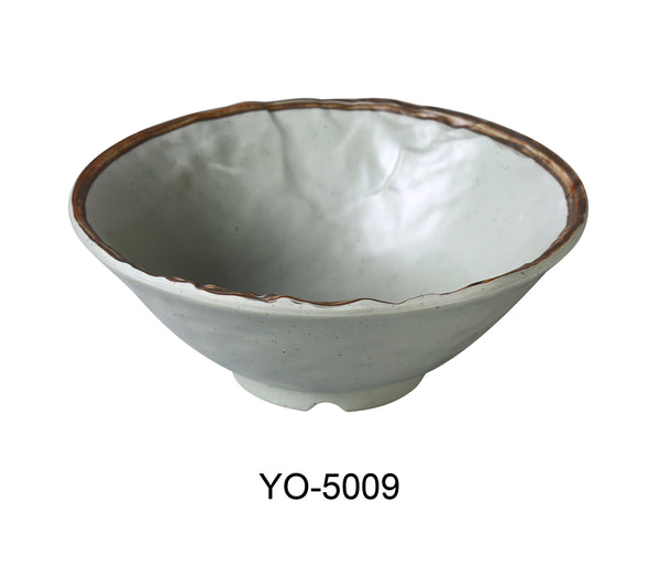 Yanco Yoto Melamine 9" X 3 1/2" RAMEN BOWL 50 OZ