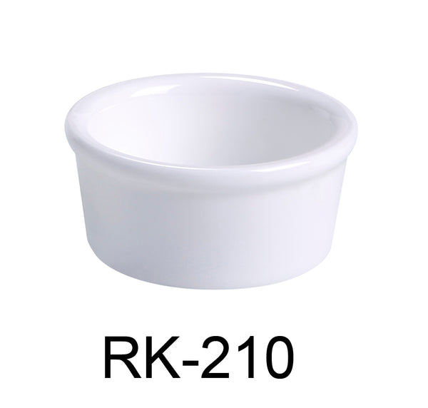 Yanco Accessories Chinaware 4 1/2" X 2" RAMEKIN 10 OZ