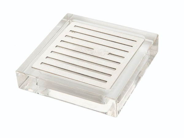Square Acrylic Drip Tray with Stainless Steel Insert, 1 EA – W3 Sales