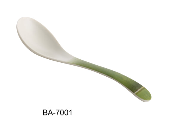 Yanco Bamboo Style Melamine 8" SPOON