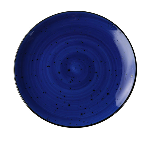 Yanco Lyon-Blue Chinaware 7 1/4" X 3/4" COUPE PLATE BLUE