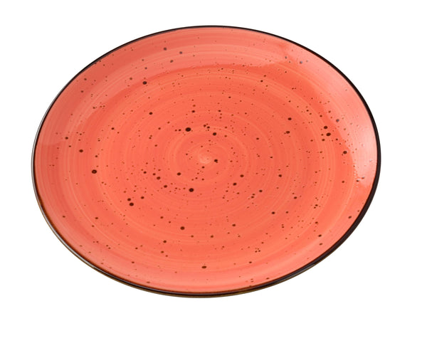 Yanco Lyon-Coral Chinaware 7 1/4" X 3/4" COUPE PLATE CORAL