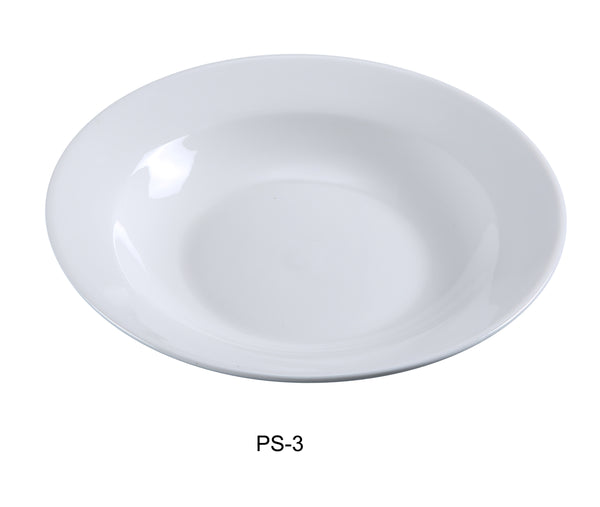 Yanco Piscataway Chinaware 9" SOUP PLATE 10 OZ