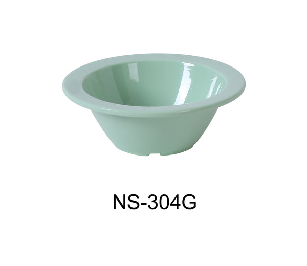 Yanco Nessico Melamine 4 3/4" FRUIT BOWL 5 OZ GREEN