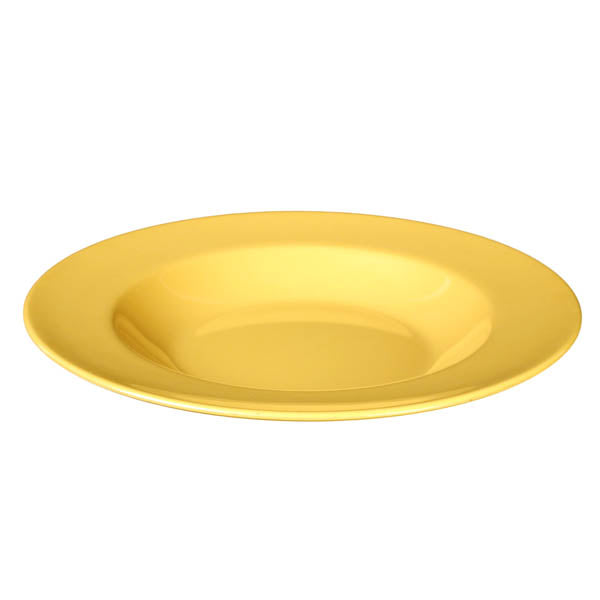 Yanco Milestone Melamine 11" X 1 3/4"H PASTA BOWL - 16 OZ YELLOW