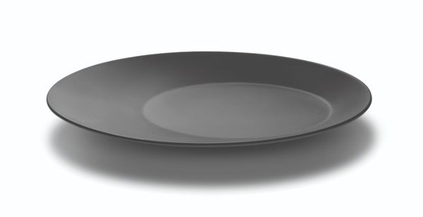 Large Round Black and White Melamine Platter (Set of 3 pcs.), 1 SET