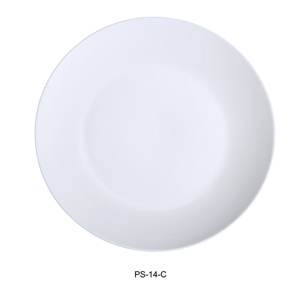 Yanco Piscataway Chinaware 14" COUPE PLATE