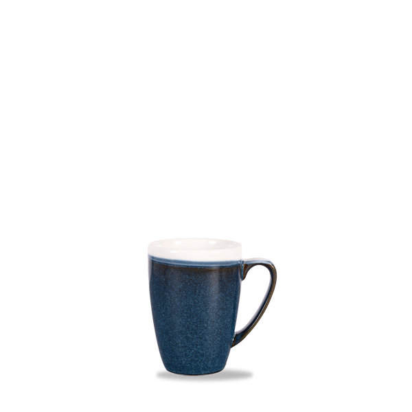 Monochrome Sapphire Blue Profile Mug 12Oz Box 12