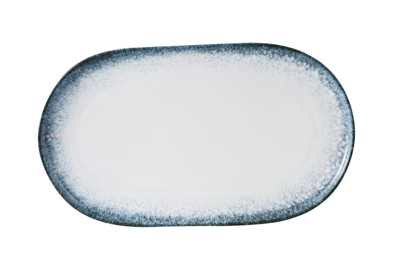 Yanco Mars Chinaware 15 1/2" X 9" X 1" COUPE OVAL PLATE