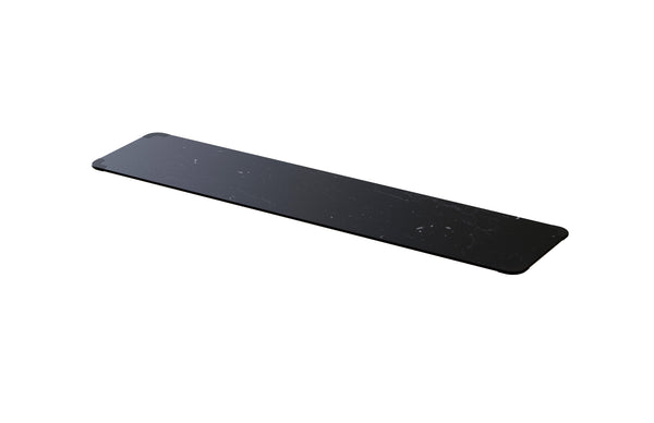 Modulite™Black Marble Rectangular HPL Table Shelf