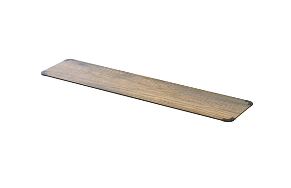 Modulite™Walnut Rectangular HPL Table Shelf