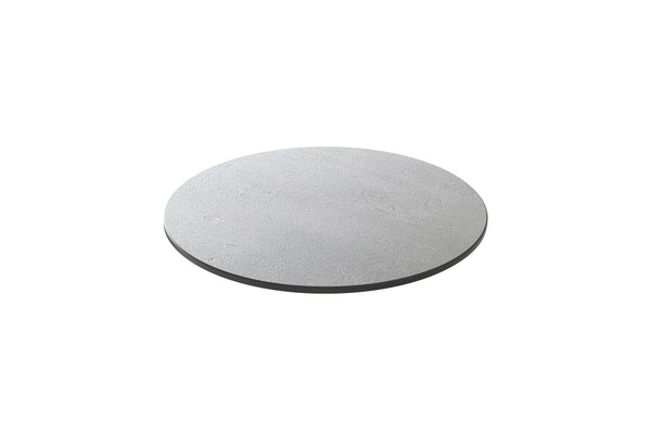 Modulite™ Concrete Gray 14 in. Round HPL Table Top