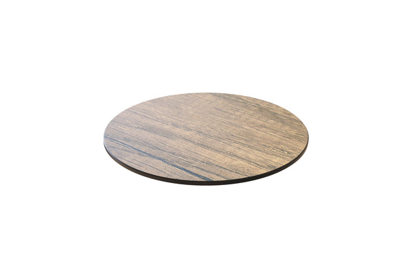 Modulite™ Walnut 14 in. Round HPL Table Top