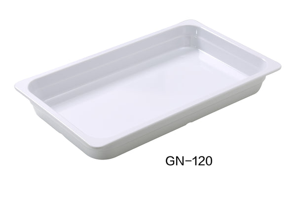 Yanco GN Pan Melamine 20.87" X 12.8" X 2.56" / 530 X 325 X 65mm PAN, GN 1/1, 5.5L