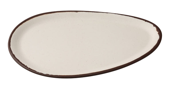 Yanco Nature Art Melamine 11 3/4" X 7 3/4" X 1/2" OVAL PLATE