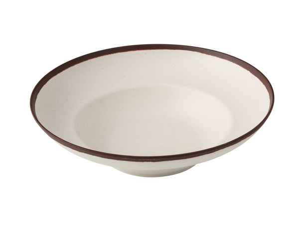 Yanco Nature Art Melamine 11 1/8" X 7" X 3 1/4" DEEP MEDITERRANEAN BOWL 20 OZ