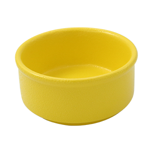 STACKABLE BUTTER RAMEKIM, 3.15"D, 1.4"H, 3.4 OZ, CORN YELLOW