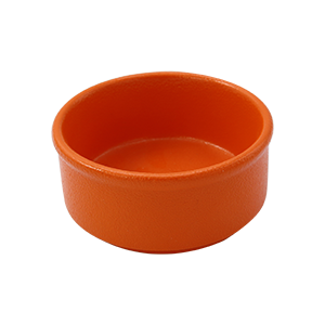 STACKABLE BUTTER RAMEKIM, 3.15"D, 3.4 OZ, TANGERINE ORANGE