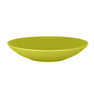 DEEP COUPE PLATE, 11.8"D, 64.25 OZ, KIWI GREEN