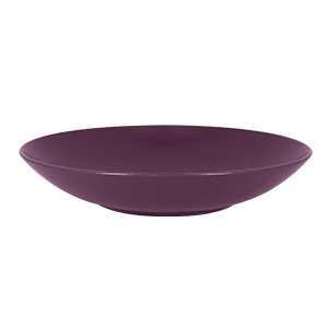 DEEP COUPE PLATE, 11.8"D, 64.25 OZ, PLUM PURPLE