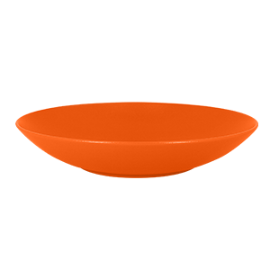 DEEP COUPE PLATE, 11.8"D, 64.25 OZ, TANGERINE ORANGE