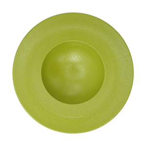 DEEP PLATE, 11.4"D, KIWI GREEN