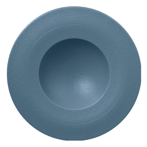 DEEP PLATE, 11.4"D, TEAL BLUE