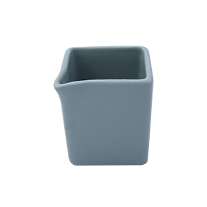 SQUARE CREAMER/GRAVY BOAT, 2.1"L, 2.1"W, 2.7 OZ, PITAYA GREY