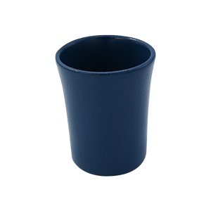 CUP WITHOUT HANDLE, 2.35"D, 3.05 OZ, TEAL BLUE