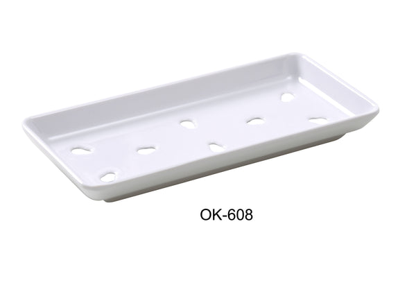 Yanco Osaka Melamine 8" X 3 3/4" X 3/4" FOOD CONTAINER