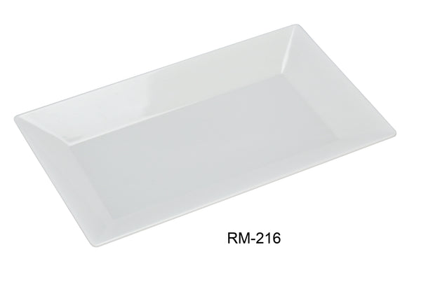 Yanco Rome Melamine 16 X 9 1/2" RECTANGULAR PLATE