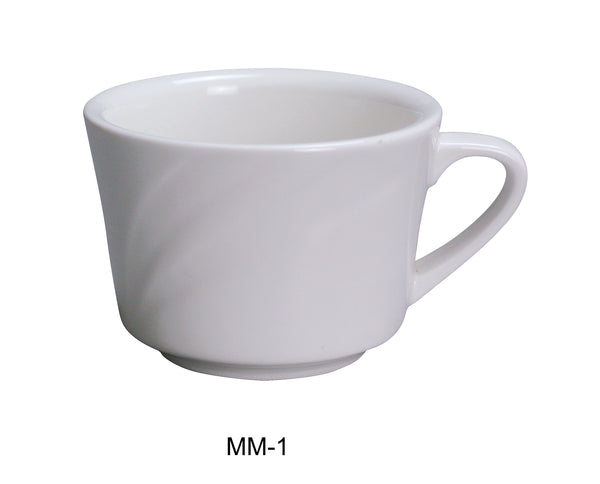 Yanco Miami Chinaware 3 1/2" COFFEE/TEA CUP 7.5 OZ