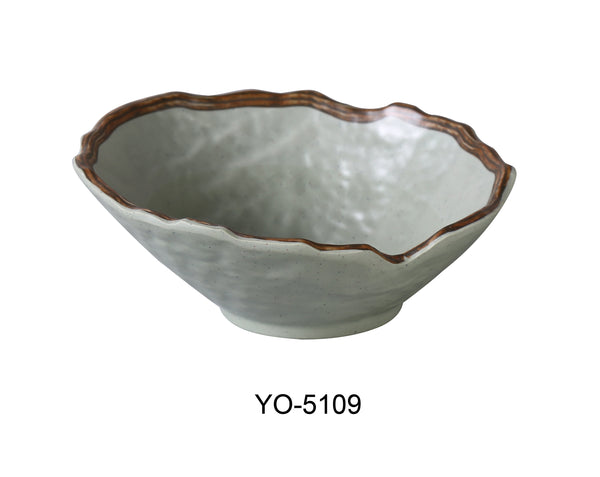 Yanco Yoto Melamine 9" SHEER BOWL 28 OZ