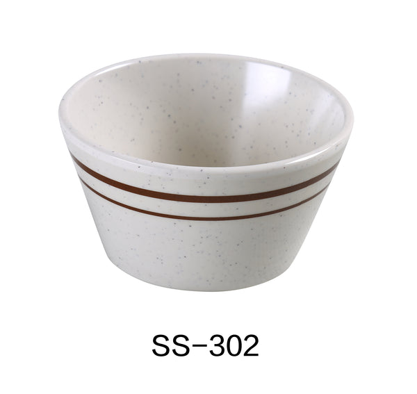 Yanco Sesame Melamine 4" X 2"H BOUILLON CUP - 8 OZ