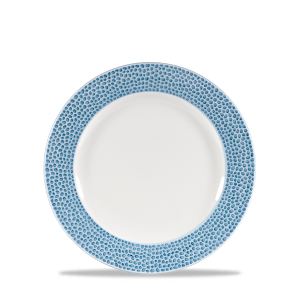 Isla Spinwash Ocean Blue  Plate 6 5/8" Box 12