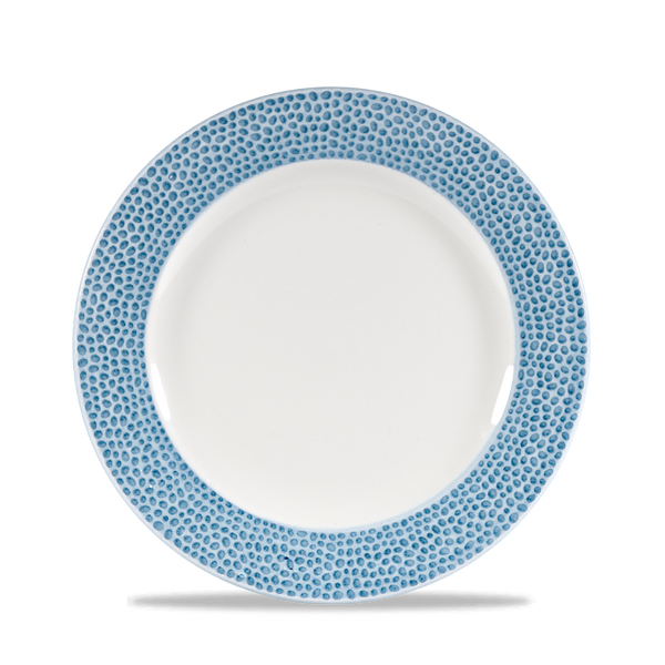 Isla Spinwash Ocean Blue  Plate 8 1/4" Box 12