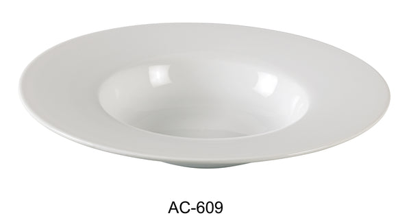 Yanco Abco Chinaware 9 1/4" DESSERT PLATE 2" DEEP 10 OZ