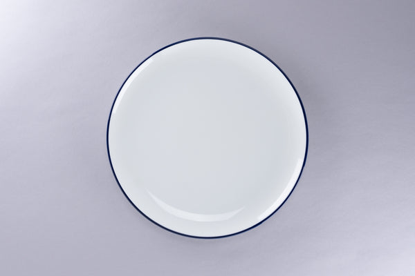 Rimz Flat Coupe Plate 10" Blue Rim