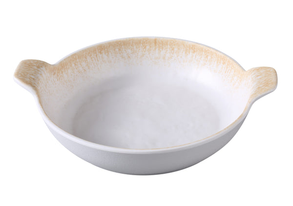 Yanco Optimum Melamine 9 1/8" X 7 1/2" X 2 3/4" BOWL WITH EAR 25 OZ