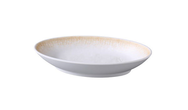 Yanco Optimum Melamine 8" X 4 3/4" X 1 1/2" DEEP OVAL BOWL 10 OZ