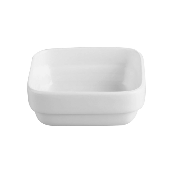 SQUARE FRUIT BOWL, 4"L, 4"W, 6 OZ, IVORIS